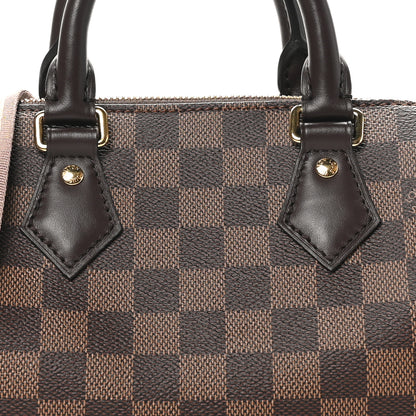 Louis Vuitton Damier Ebene Speedy Bandouliere 20 7 of 9