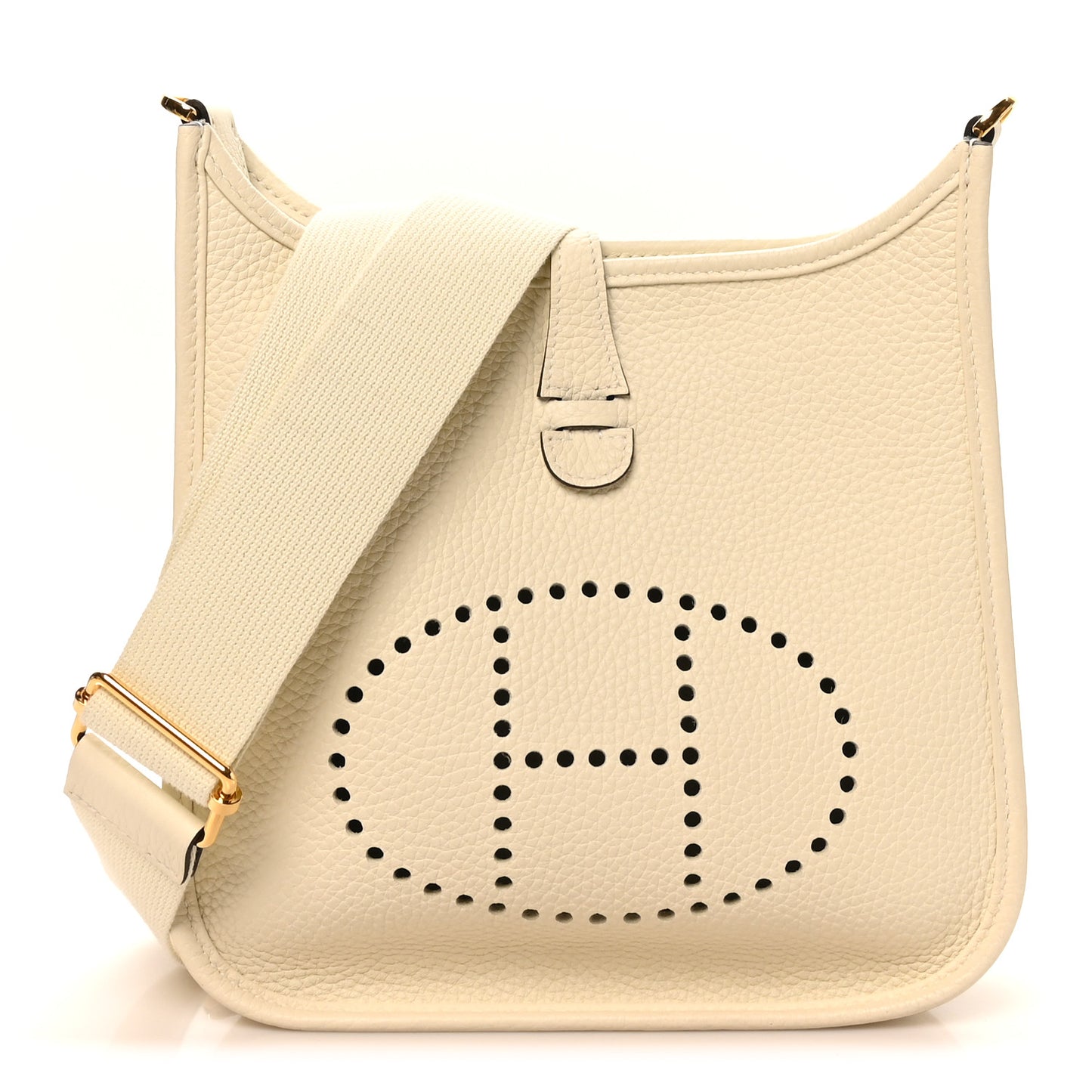 Taurillon Clemence Evelyne 23 Poche III Cream