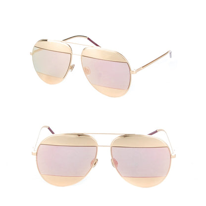 Christian Dior Split 1 Aviator Sunglasses Rose Gold 1 of 6