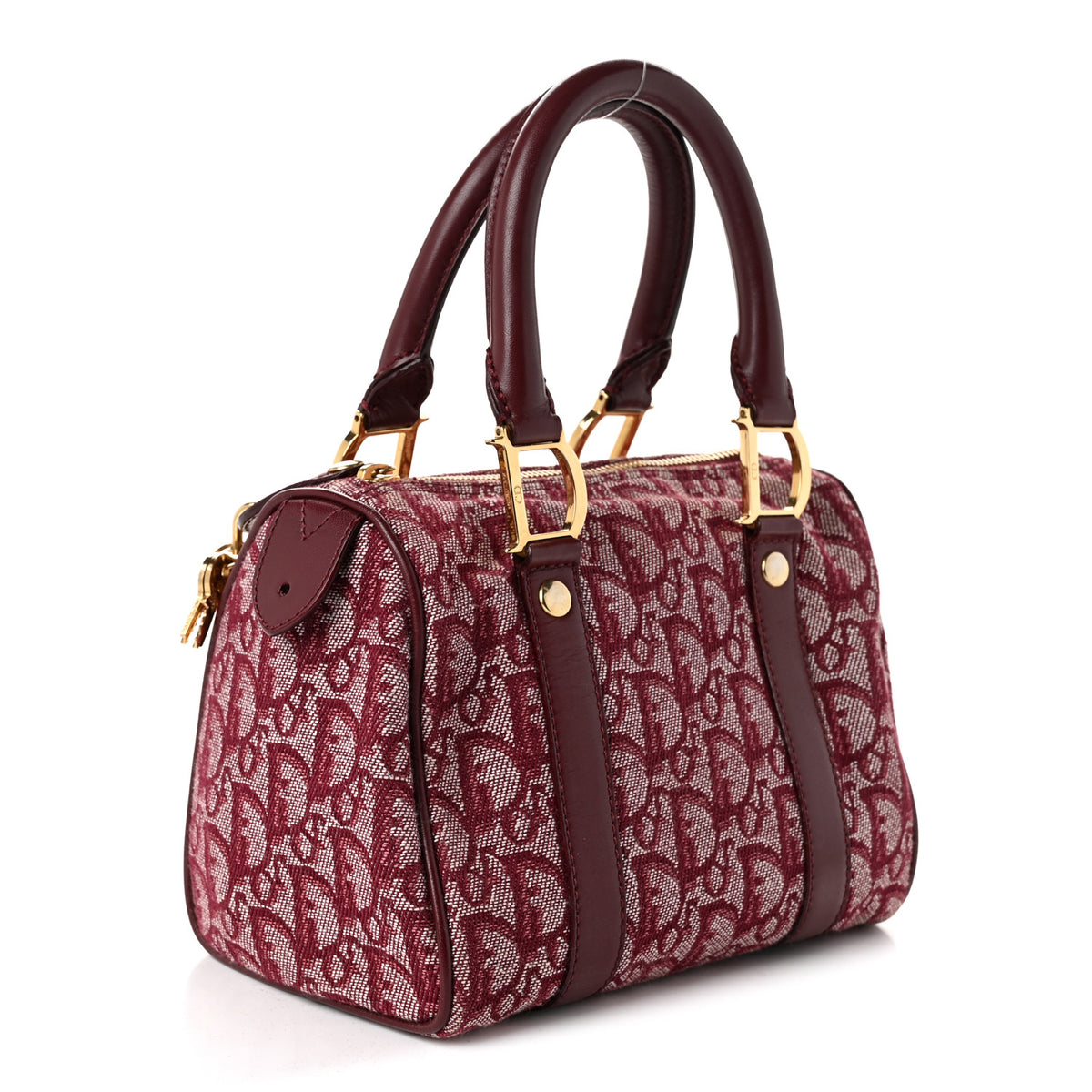 Monogram Small Boston Rouge Bordeaux
