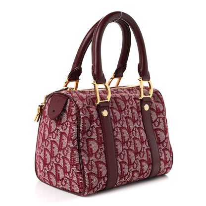Christian Dior Monogram Small Boston Rouge Bordeaux 3 of 10