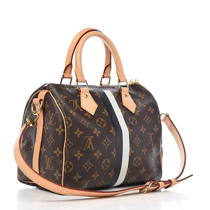Louis Vuitton Monogram My LV Heritage Speedy Bandouliere 25 Black Ivory 3 of 9