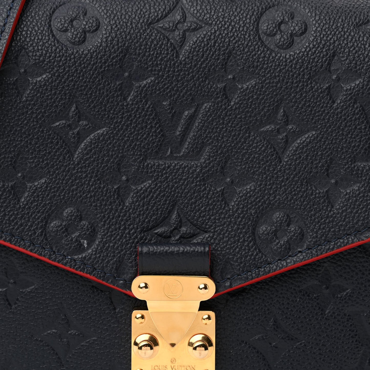 Empreinte Pochette Metis Marine Rouge