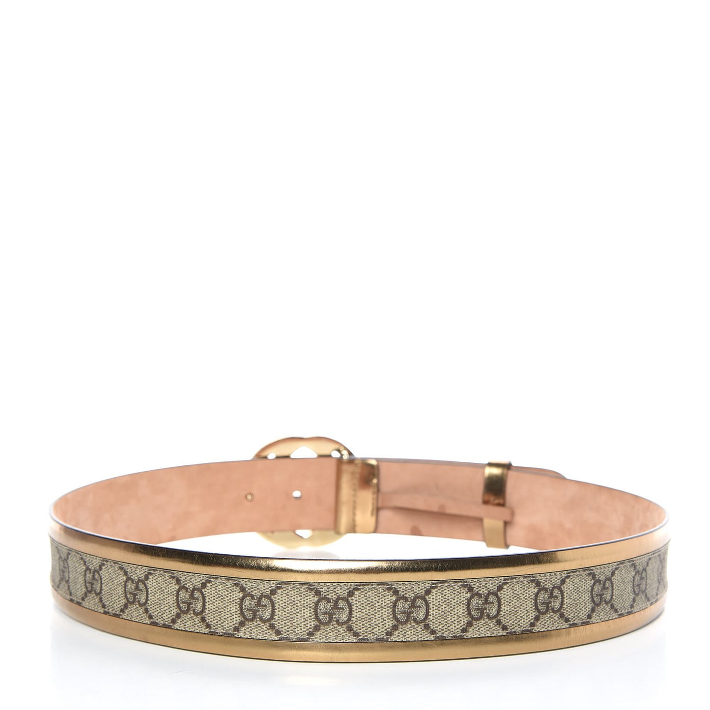 Monogram Interlocking G Belt 85 34 Gold