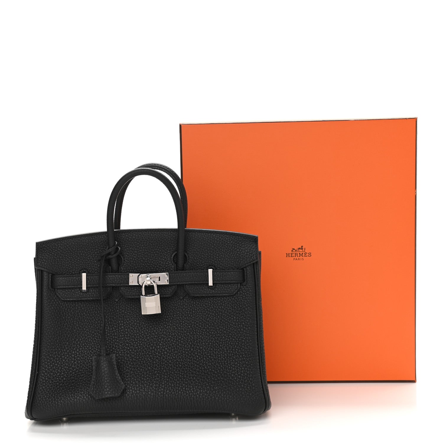 Hermes Togo Birkin 25 Black 13 of 13