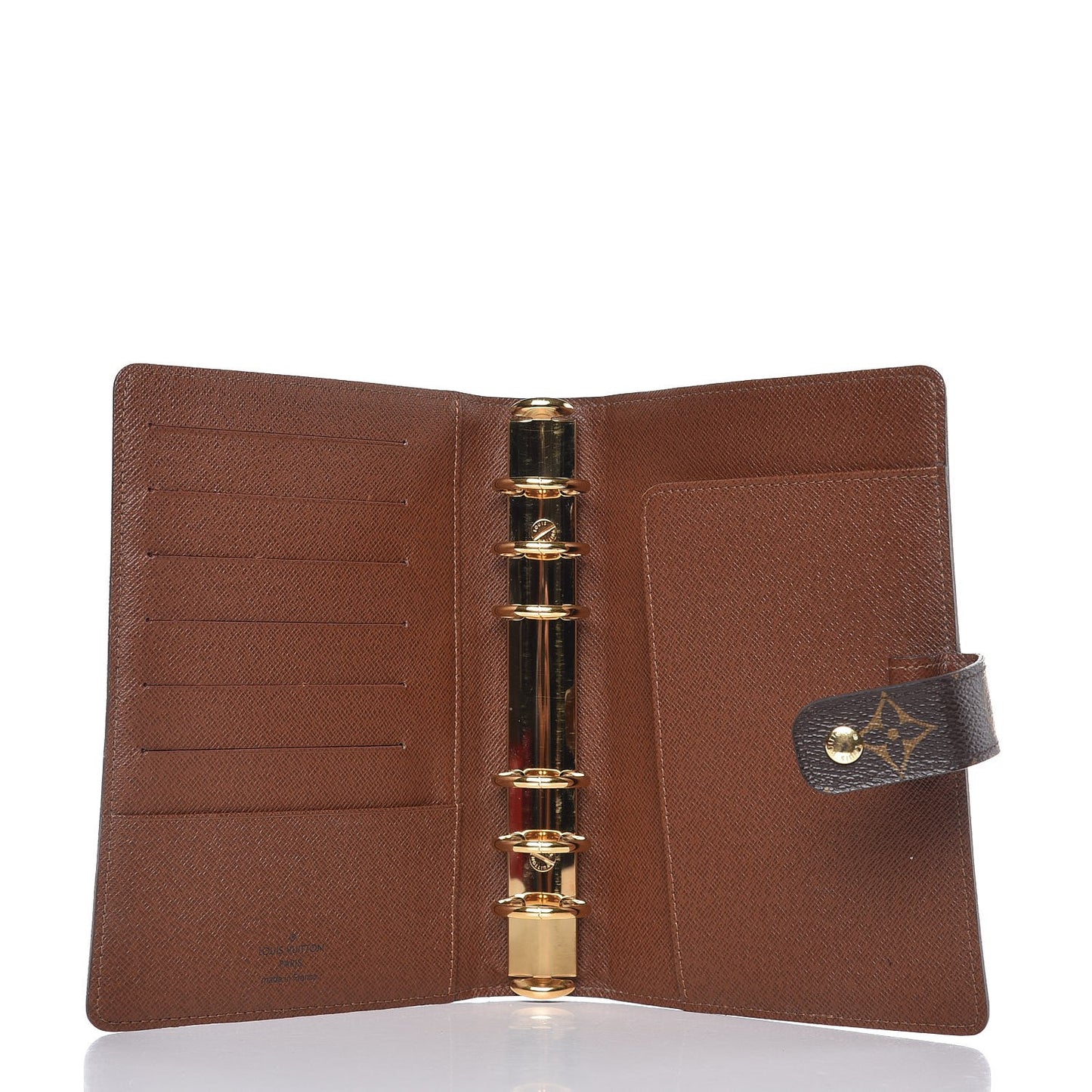Monogram Medium Ring Agenda Cover