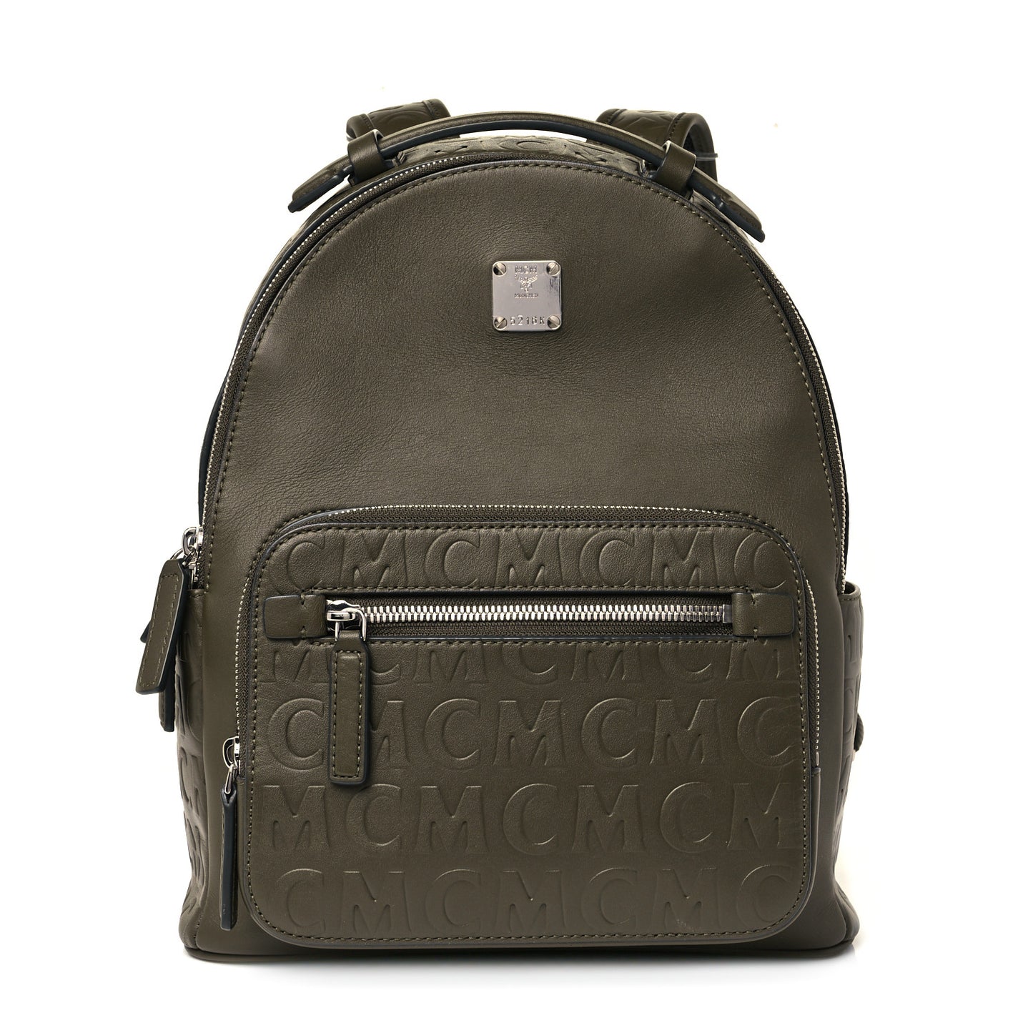 Calfskin Embossed Monogram Backpack Sea Turtle