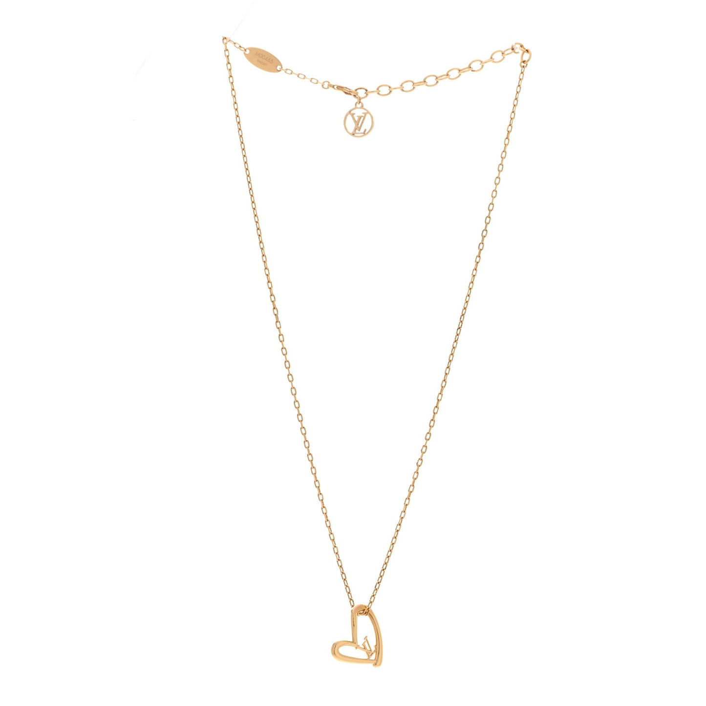 Metal Fall In Love Necklace