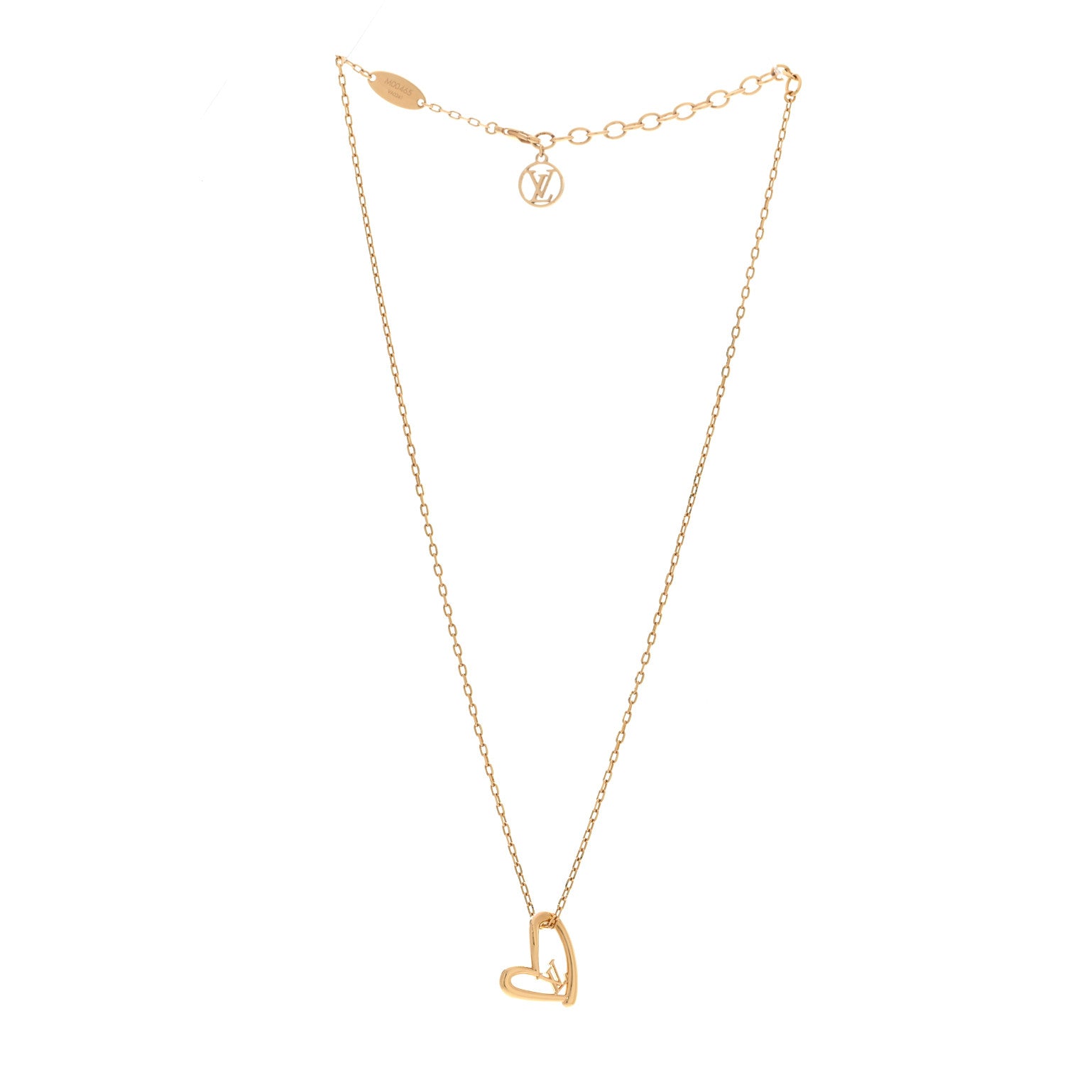 Louis Vuitton Metal Fall In Love Necklace 3 of 7
