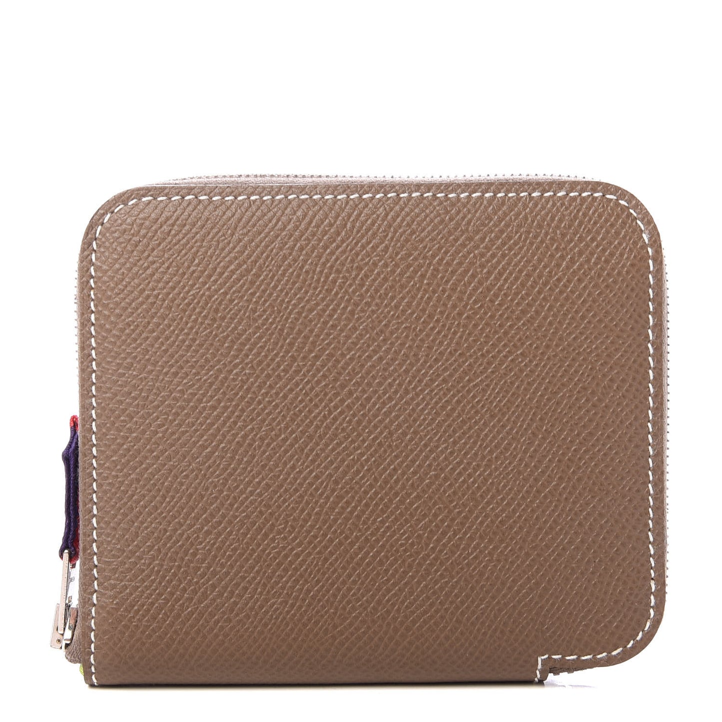 Epsom Silk'in Compact Wallet Etoupe
