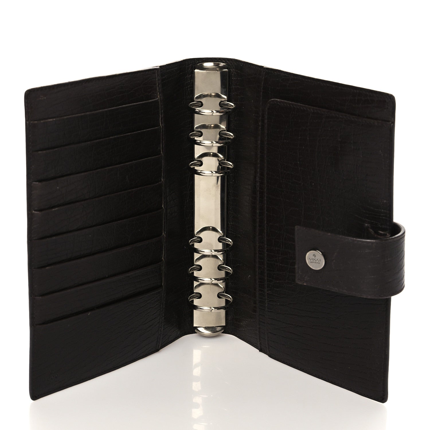 Gucci GG Supreme Monogram Standard Agenda Dark Brown 5 of 6