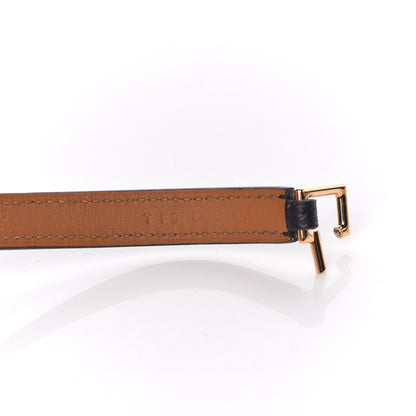 Hermes Epsom Rivale Double Tour Bracelet S Black 5 of 6