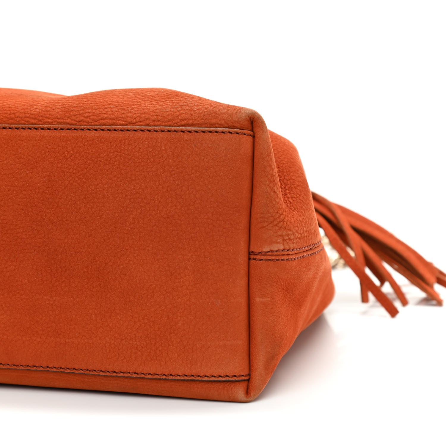 Gucci Vitello Range Medium Soho Chain Shoulder Bag Old Whisky 8 of 8