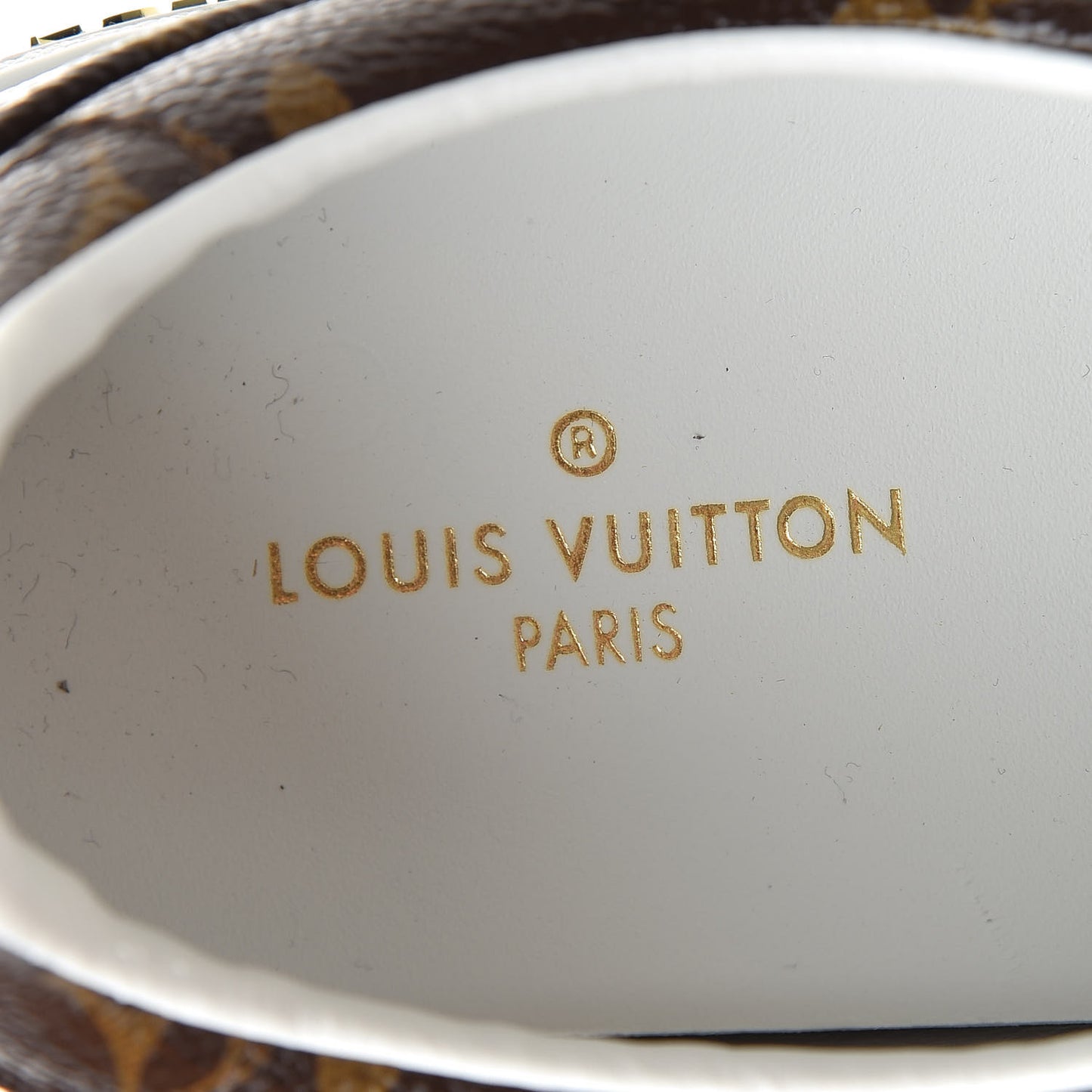 Calfskin Monogram LV Black Heart Sneakers 37.5 Cacao