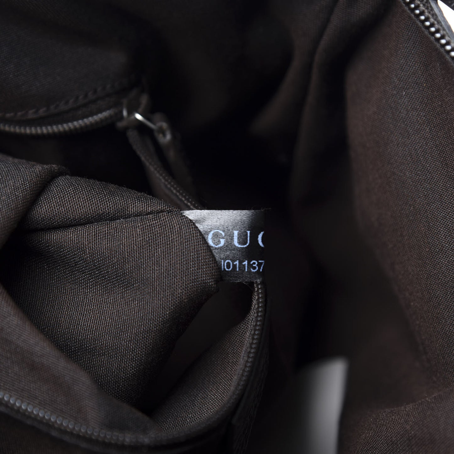 Nylon Monogram Small D Silver Ring Messenger Brown