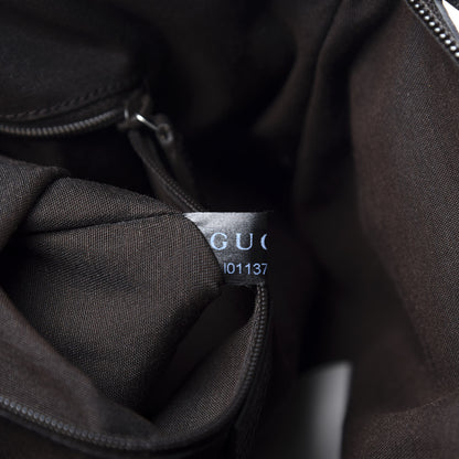 Gucci Nylon Monogram Small D Silver Ring Messenger Brown 8 of 10