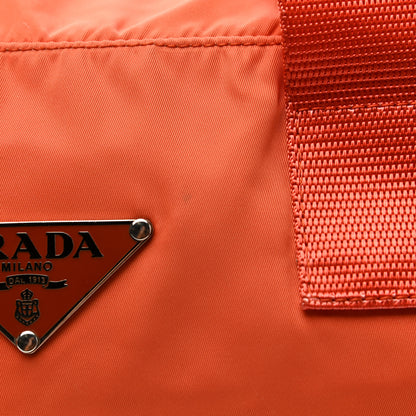Prada Nylon Vela Sport Duffle Papaya 10 of 16