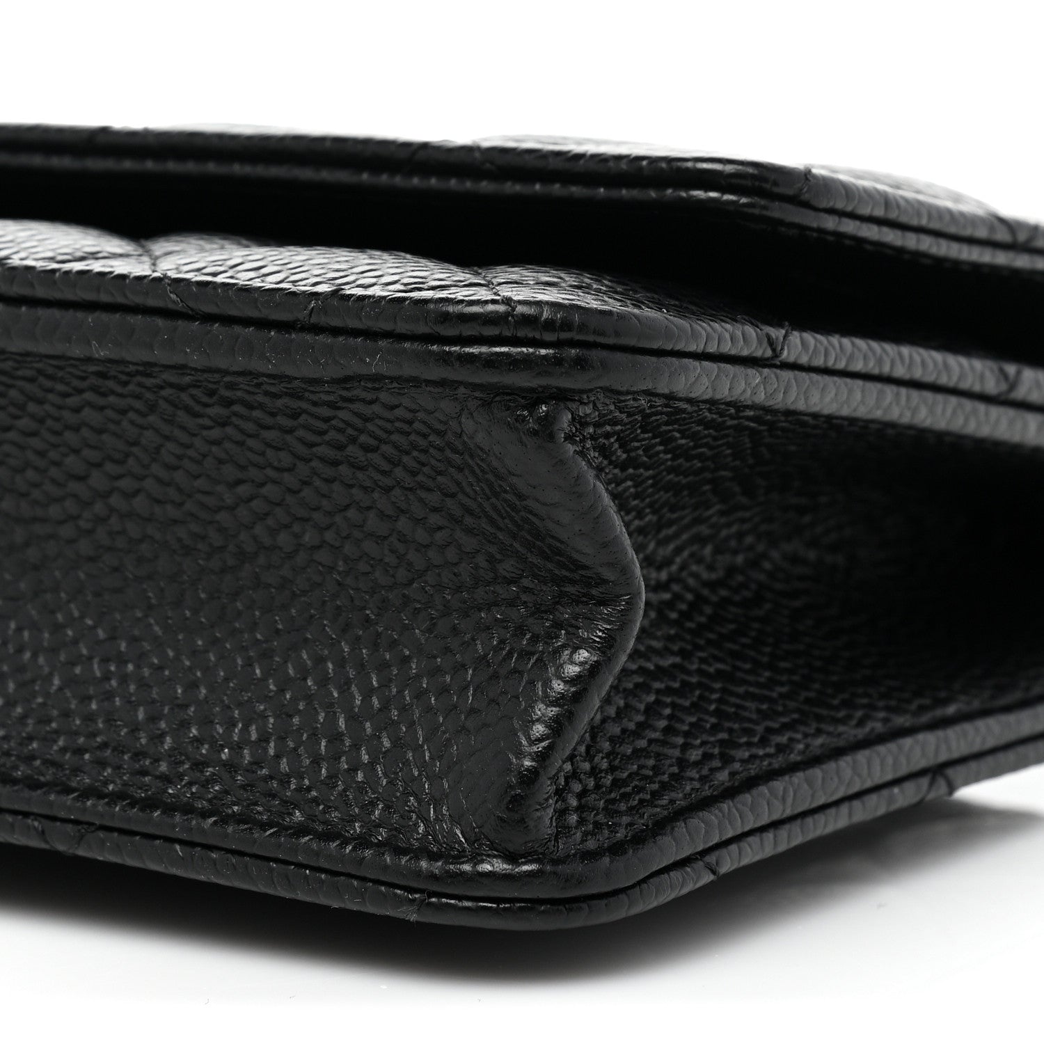 Chanel Caviar Quilted Wallet On Chain WOC Black 9 of 9