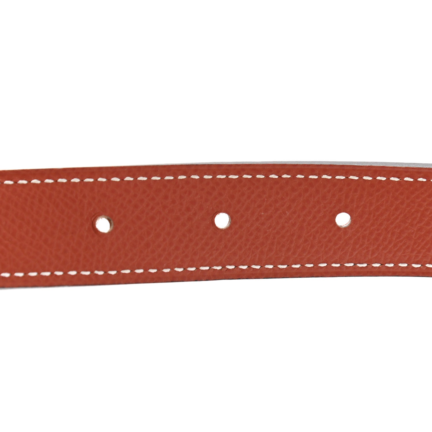 Hermes Swift Epsom 24mm H Belt 80 Gold Brique 3 of 8