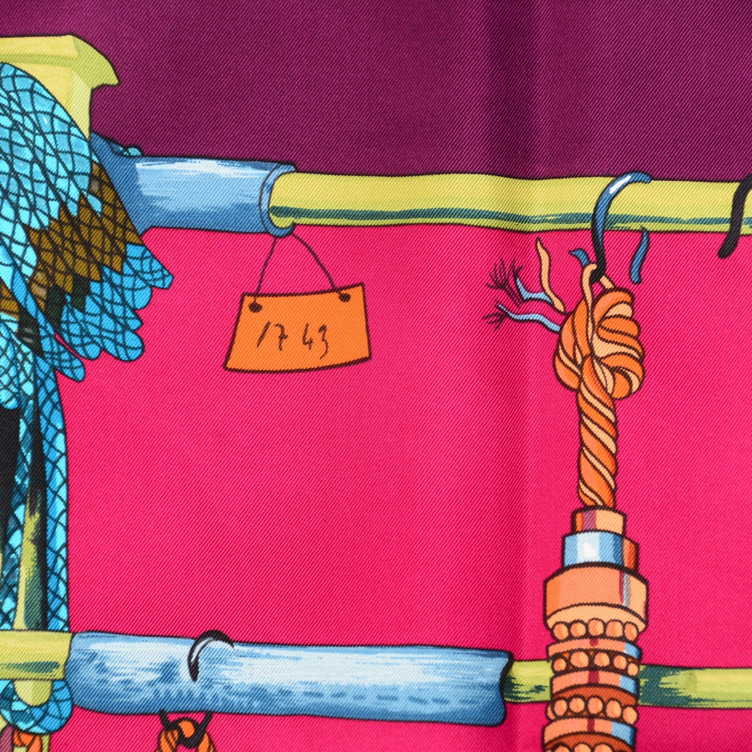 Hermes Silk Passementerie Scarf 90 5 of 7