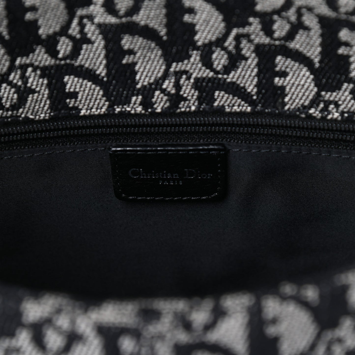 Monogram Flap Messenger Navy Blue