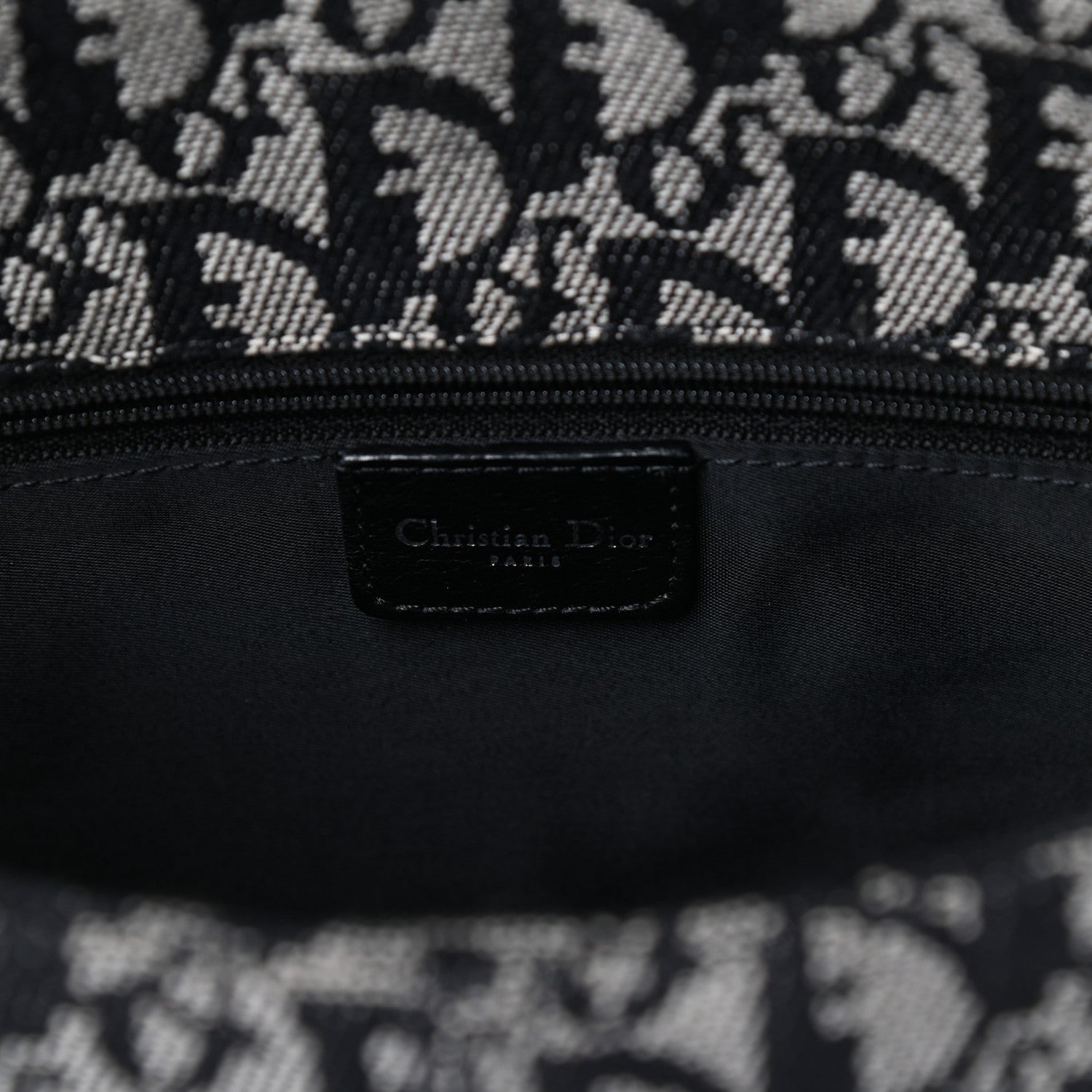 Christian Dior Monogram Flap Messenger Navy Blue 6 of 9