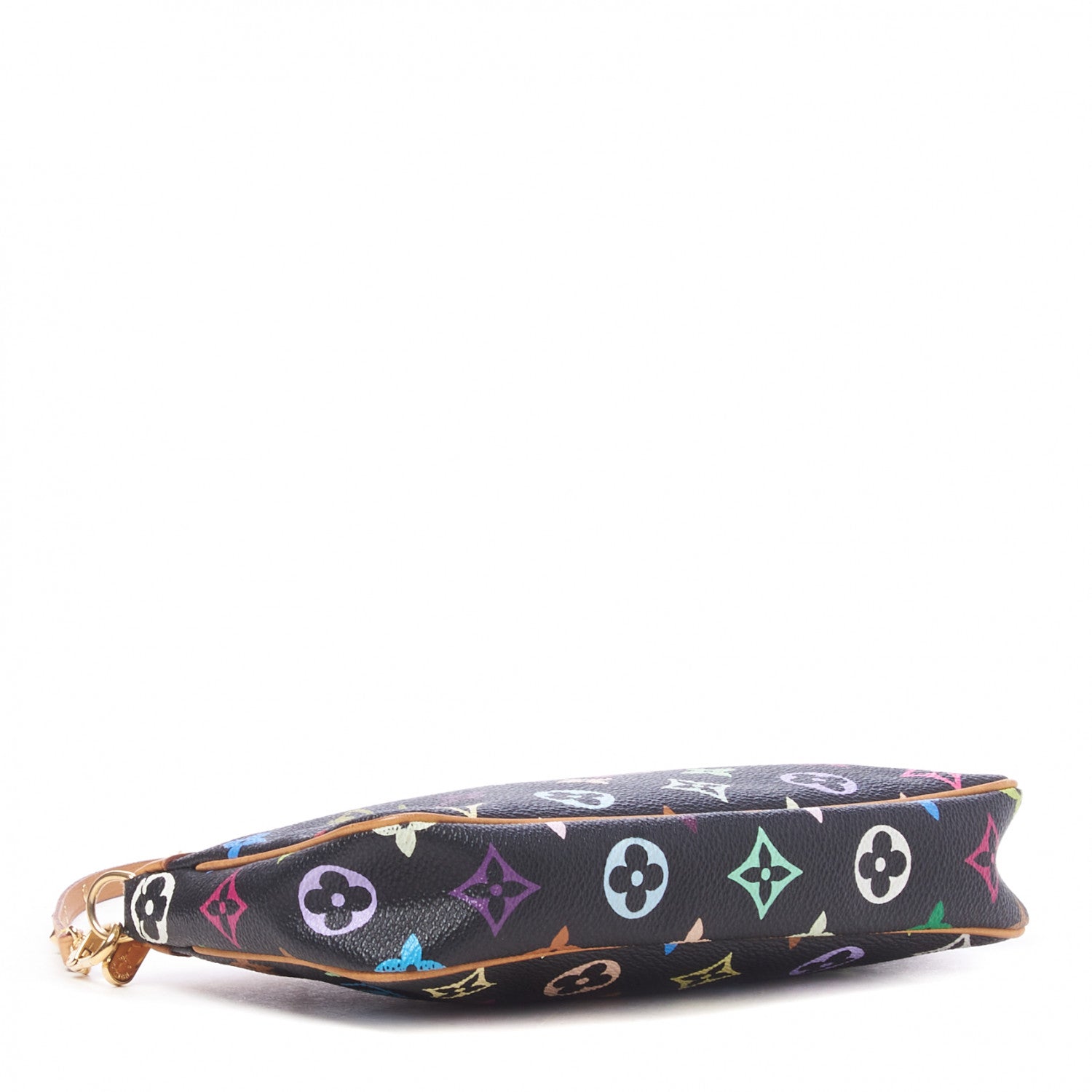 Louis Vuitton Monogram Multicolor Pochette Accessories Black 4 of 8