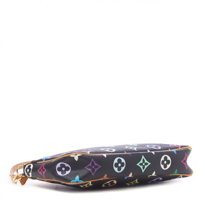 Louis Vuitton Monogram Multicolor Pochette Accessories Black 4 of 8