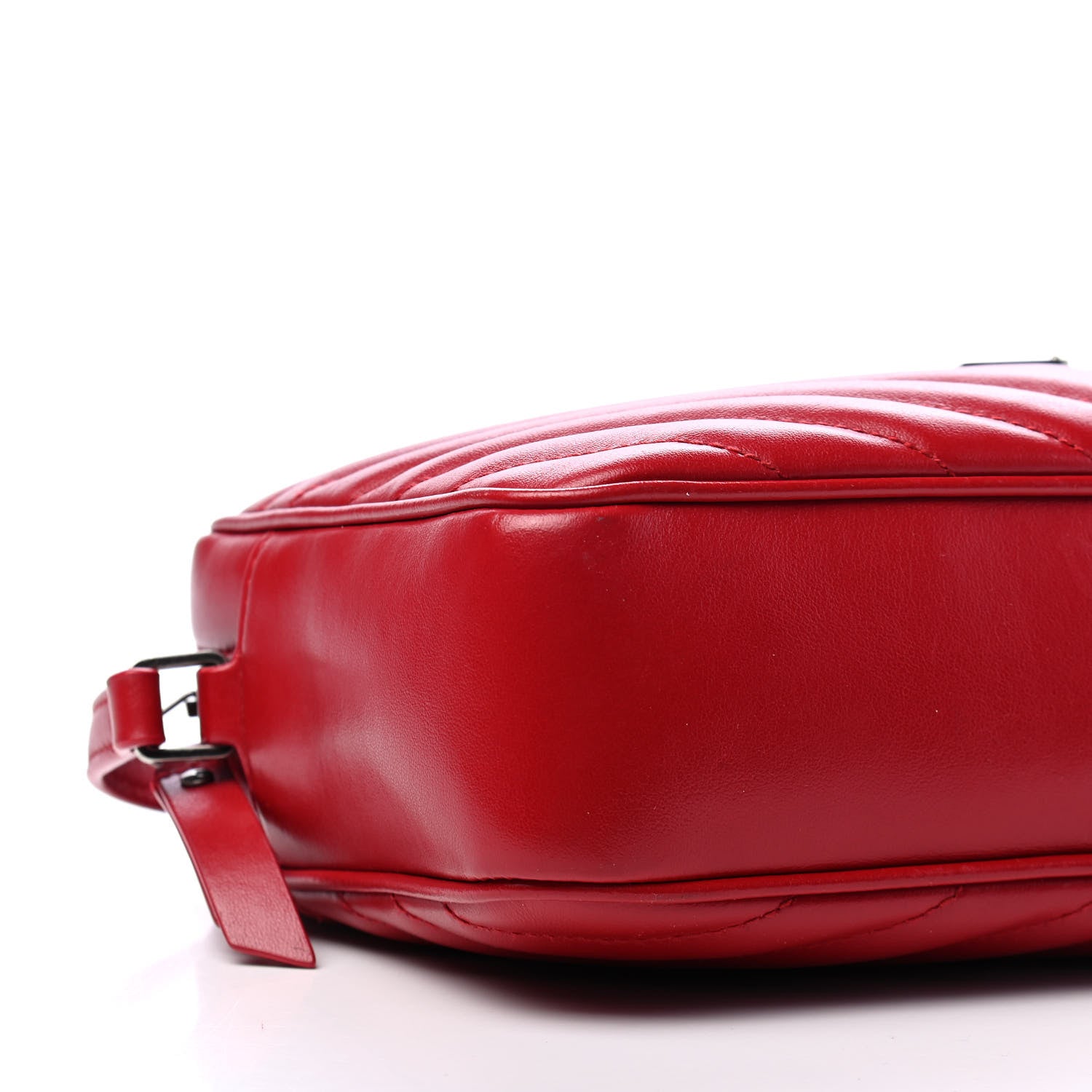 Saint Laurent Calfskin Matelasse Monogram Lou Camera Bag Rouge Eros 8 of 9