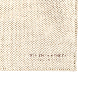 Bottega Veneta Canvas Intrecciato Large Arco Tote Beige Black 8 of 12