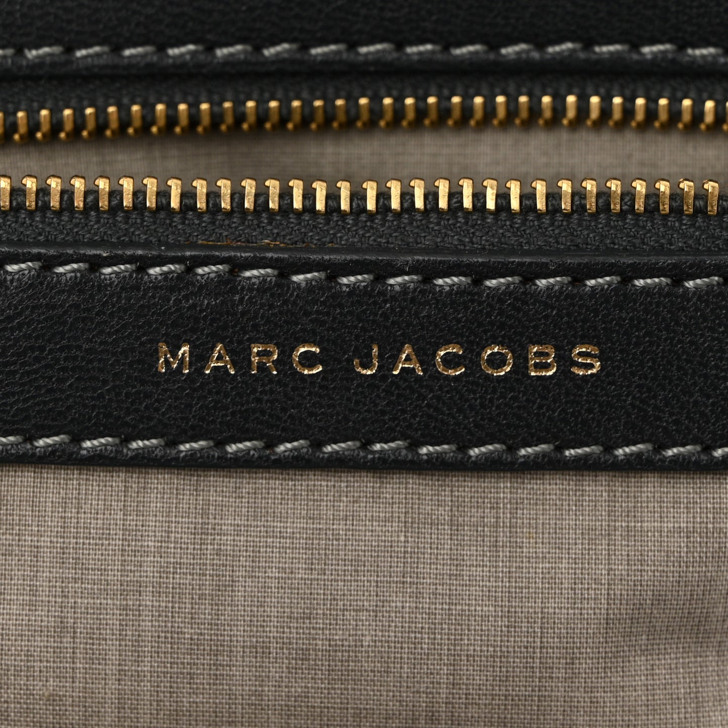 Calfskin Quilted Stam Dark Grey