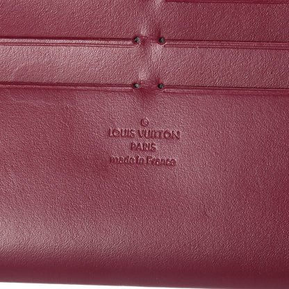 Louis Vuitton Calfskin Felicie Card Holder Insert Magenta 6 of 6