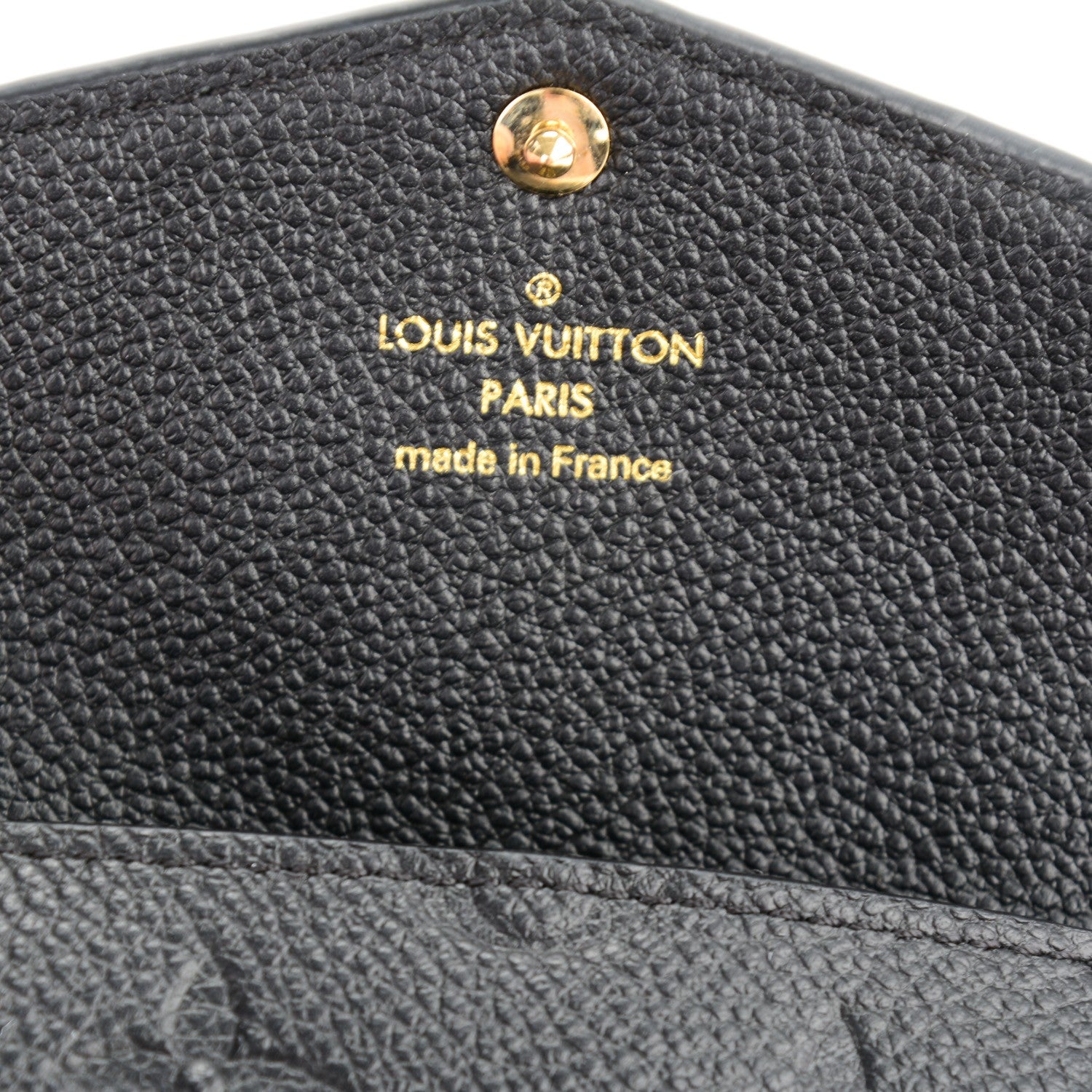 Louis Vuitton Empreinte Key Pouch Black 6 of 7