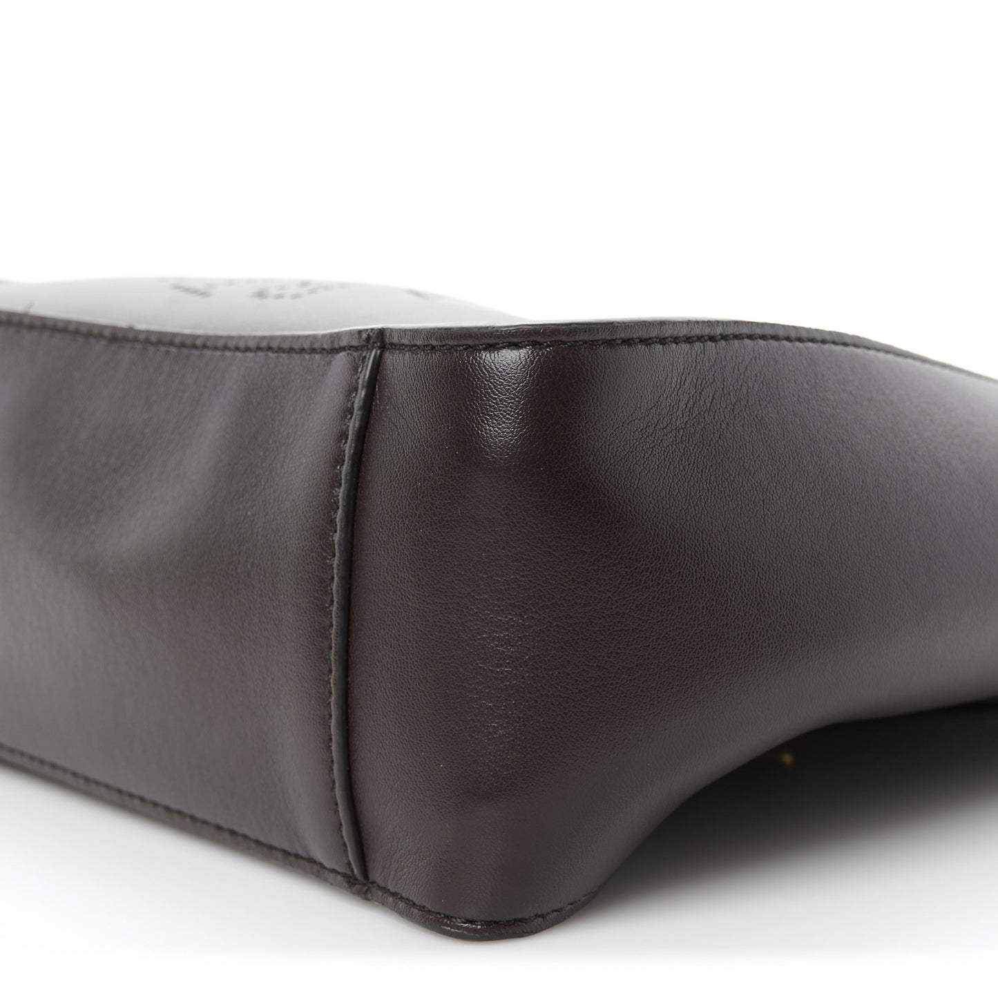 Eco Alter Nappa Perforated Logo Tiny Crossbody Cinnamon