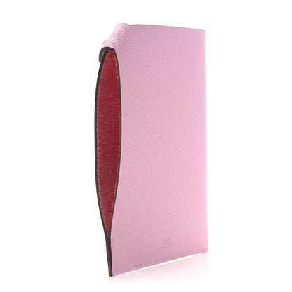 Hermes Epsom Tarmac PM Passport Holder Mauve Sylvestre 3 of 7