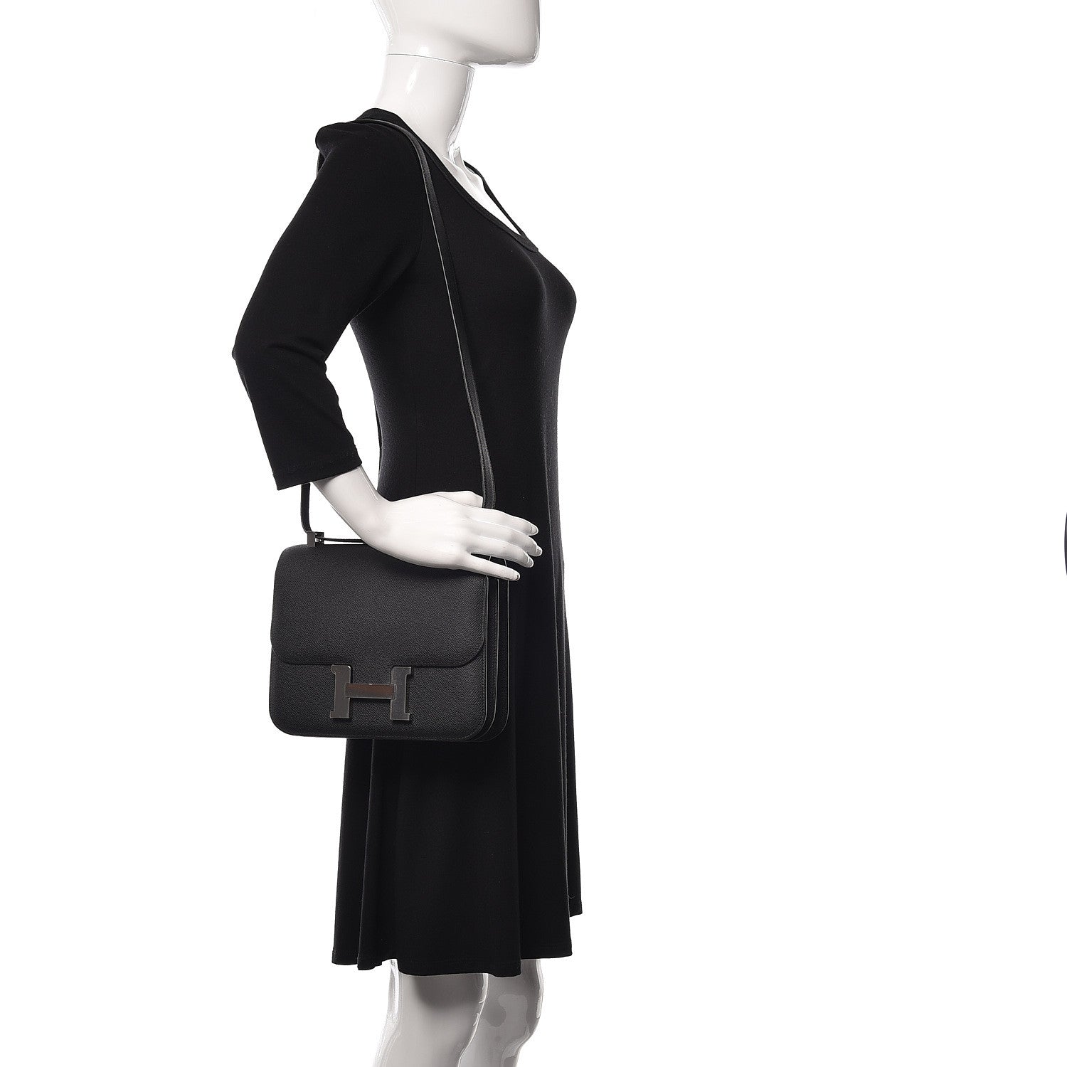 Hermes Epsom Constance 24 Black 2 of 24