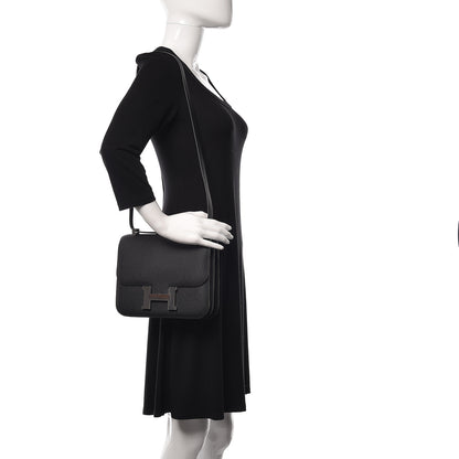 Hermes Epsom Constance 24 Black 2 of 24