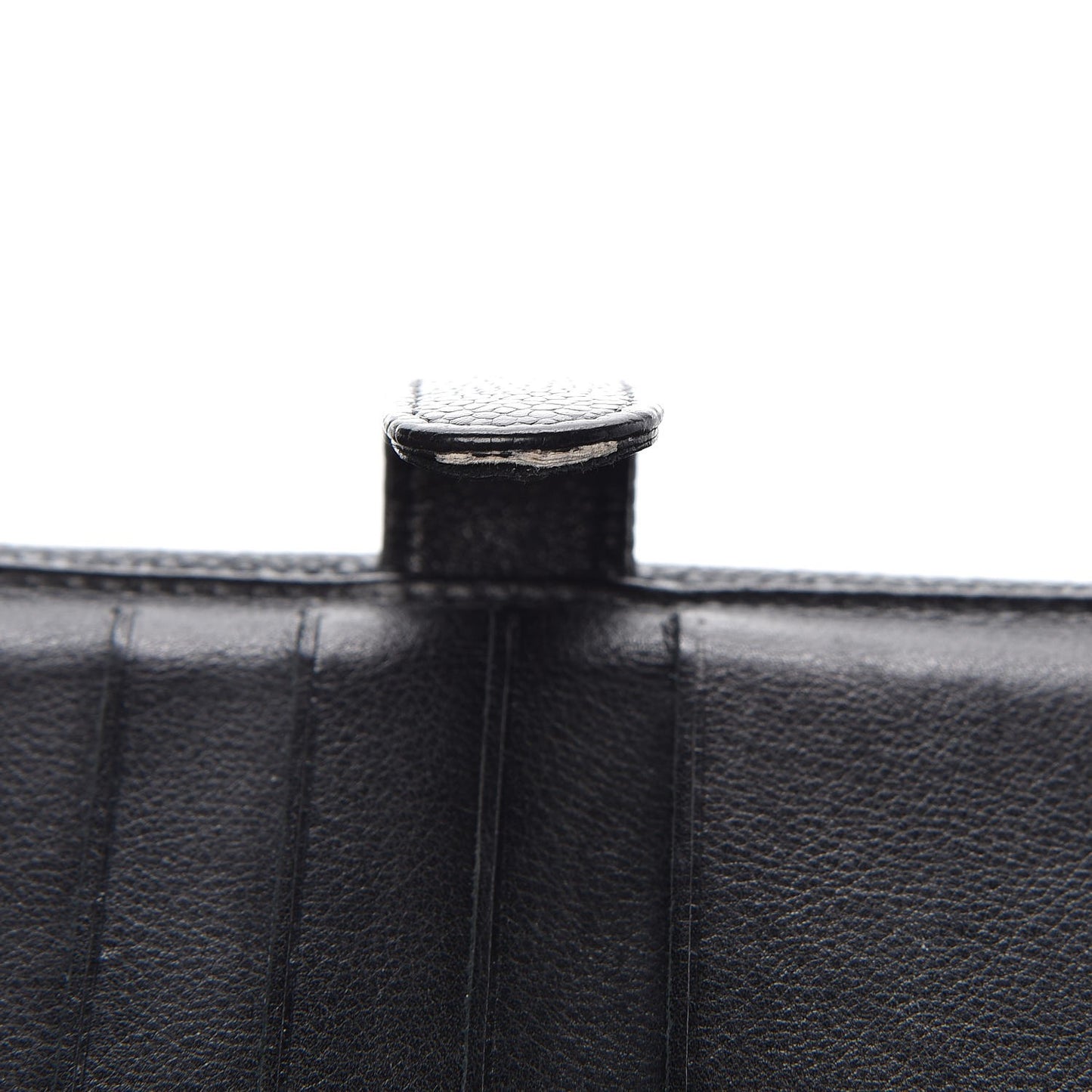 Caviar Timeless CC Flap Wallet Black