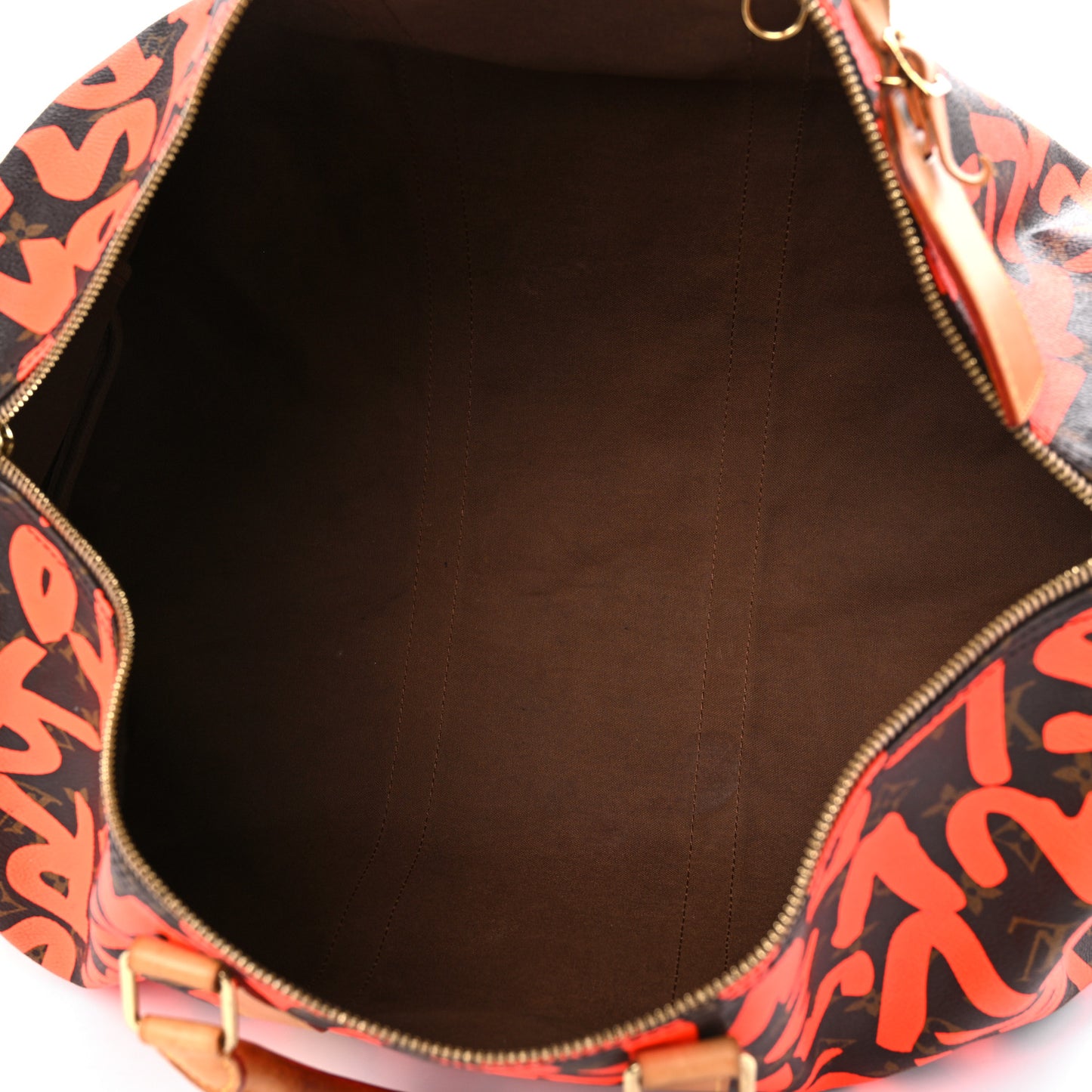 Monogram Graffiti Keepall 50 Orange