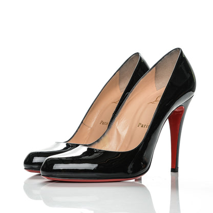 Christian Louboutin Patent Decollete 868 100 Pumps 40 Black 3 of 8