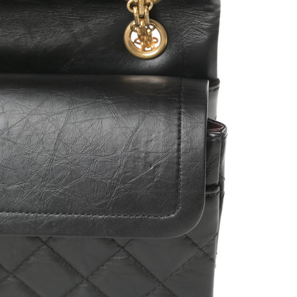 Chanel Aged Calfskin Quilted 2.55 Reissue 226 Flap Black 12 of 14