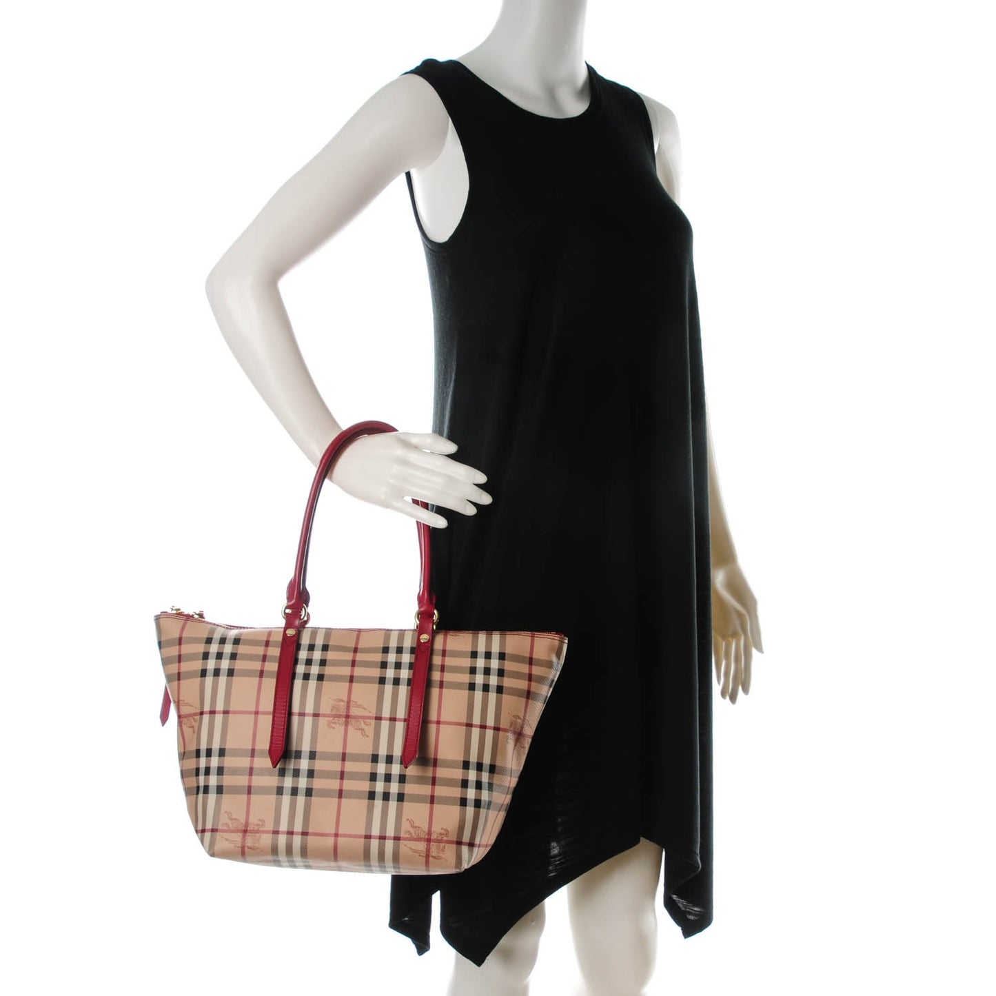 Haymarket Check Small Salisbury Tote Red