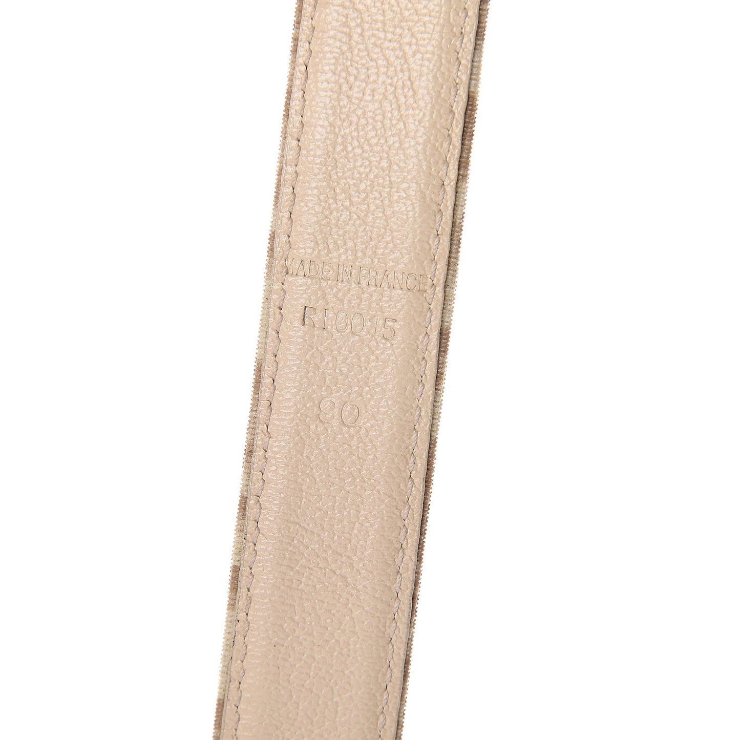 Monogram CD Belt 90 Beige