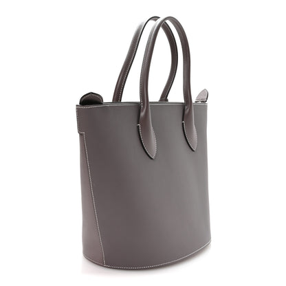 Louis Vuitton Veau Satin Holdall PM Gris 4 of 21