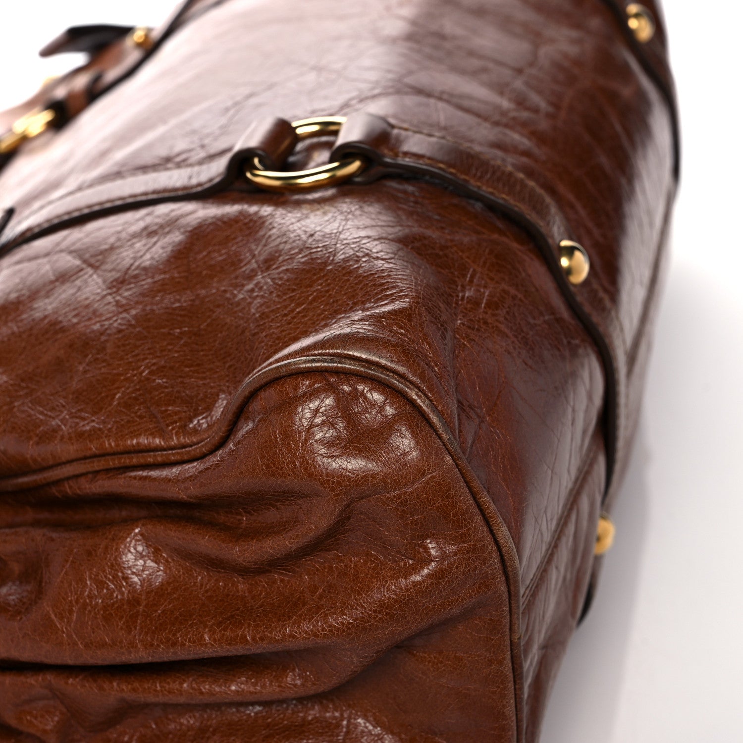 Miu Miu Vitello Lux Medium Bow Bag Palissandro 11 of 25