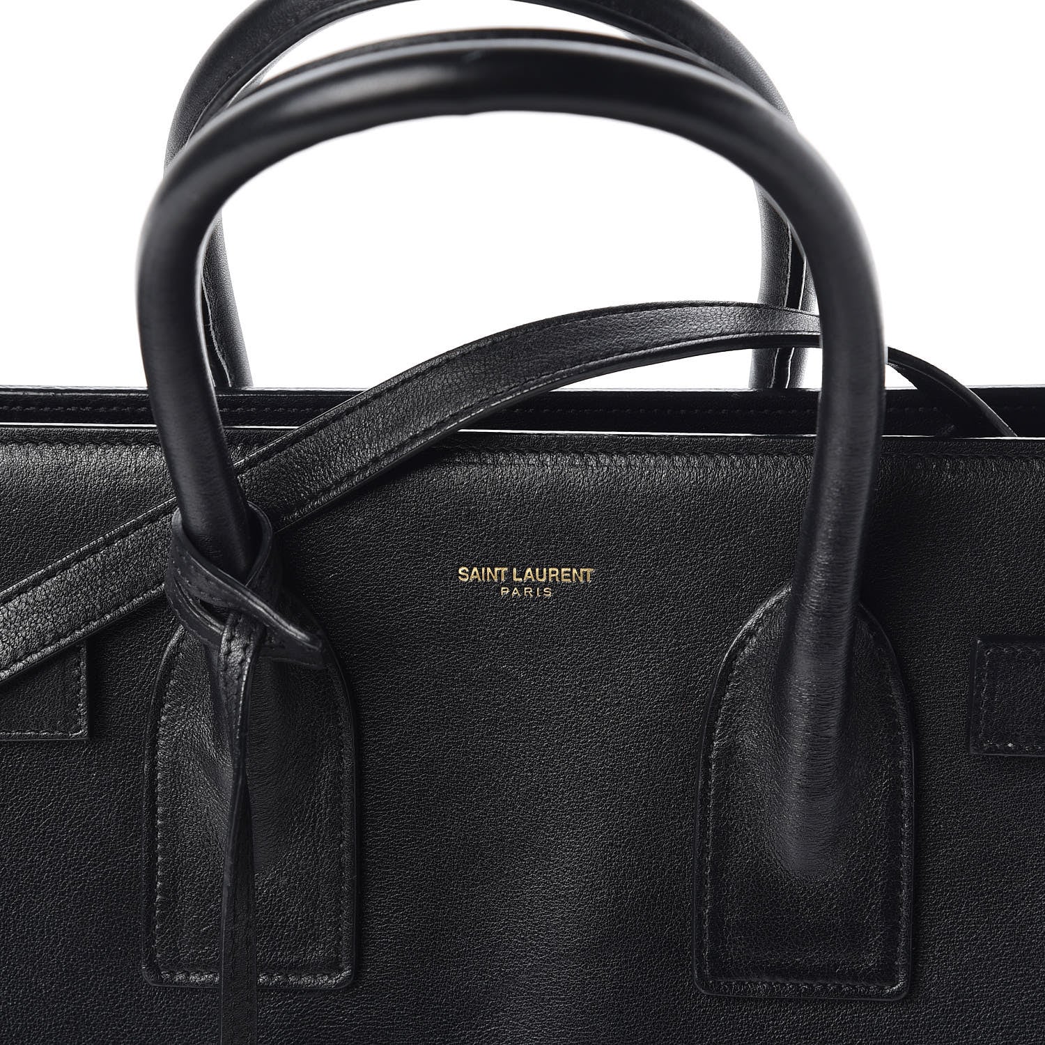 Saint Laurent Calfskin Small Sac De Jour Black 16 of 16