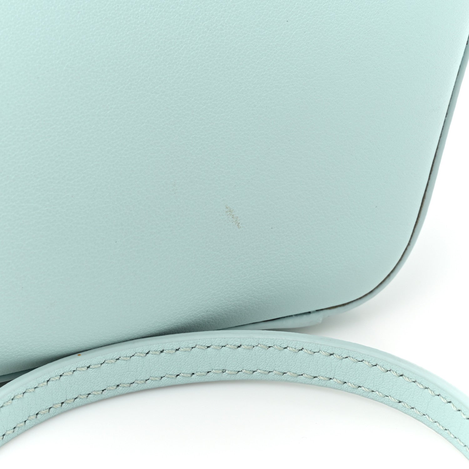 Loewe Calfskin Mini Hammock Hobo Soft Blue Iceberg 13 of 17