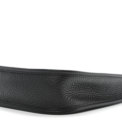 Hermes Taurillon Clemence Evelyne TPM Black 10 of 11