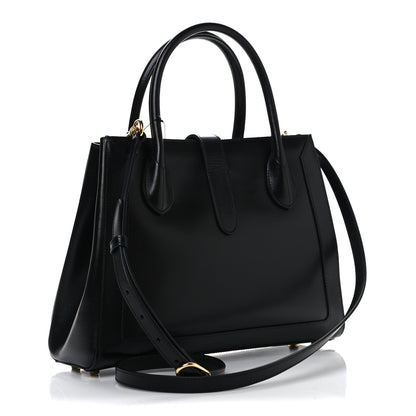 Gucci Boarded Plutone Calfskin Medium Jackie 1961 Tote Black 3 of 11