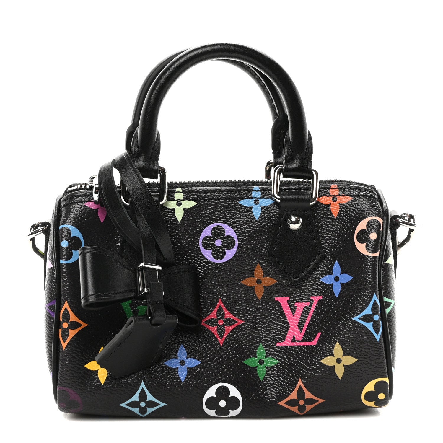 Louis Vuitton LV X TM Monogram Multicolor Nano Speedy Black 1 of 10